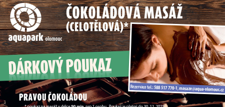 Čokoládová masáž