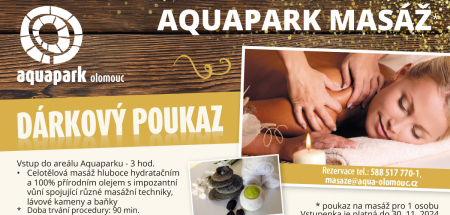 Aquapark masáž