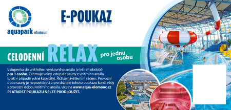 Celodenní poukaz RELAX